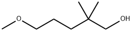 1-Pentanol, 5-methoxy-2,2-dimethyl- Structure