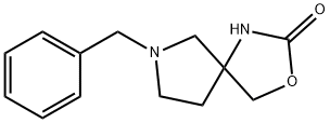 7-benzyl-3-oxa-1,7-diazaspiro[4.4]nonan-2-one Structure