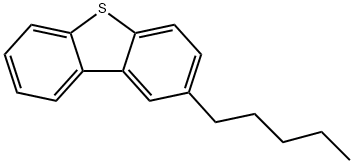 Dibenzothiophene, 2-pentyl- Structure