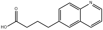 6-Quinolinebutanoic acid Structure