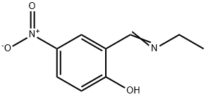 Phenol, 2-[(ethylimino)methyl]-4-nitro- 구조식 이미지