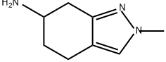 2H-Indazol-6-amine, 4,5,6,7-tetrahydro-2-methyl- 구조식 이미지