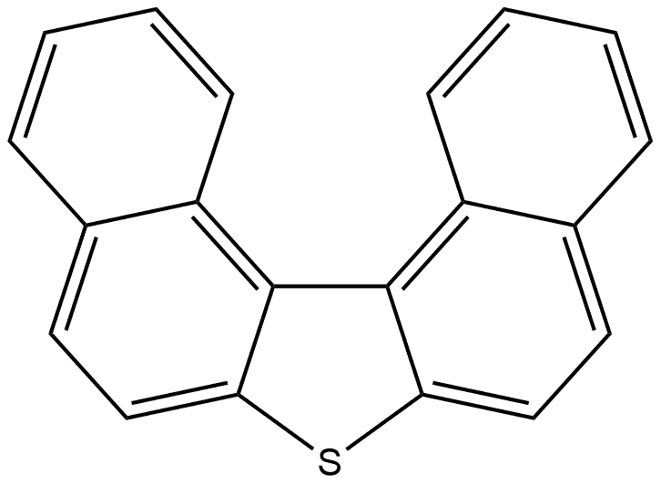 Dinaphtho[2,1-b:1',2'-d]thiophene, (R)- (9CI) Structure