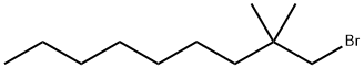 Nonane, 1-bromo-2,2-dimethyl- Structure