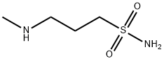 3-(methylamino)propane-1-sulfonamide hydrochloride Structure