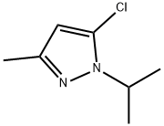 1H-Pyrazole, 5-chloro-3-methyl-1-(1-methylethyl)- 구조식 이미지