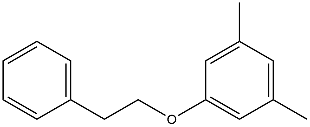 1,3-Dimethyl-5-(2-phenylethoxy)benzene Structure