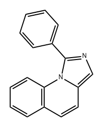 Imidazo[1,5-a]quinoline, 1-phenyl- Structure