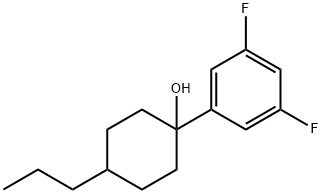 Cyclohexanol, 1-(3,5-difluorophenyl)-4-propyl- 구조식 이미지