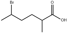 Hexanoic acid, 5-bromo-2-methyl- Structure
