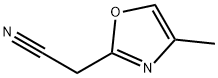 2-Oxazoleacetonitrile, 4-methyl- Structure