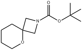 tert-butyl 5-oxa-2-azaspiro[3.5]nonane-2-carboxylate 구조식 이미지