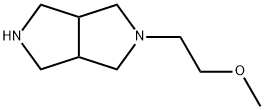 Pyrrolo[3,4-c]pyrrole, octahydro-2-(2-methoxyethyl)- 구조식 이미지