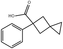 5-phenylspiro[2.3]hexane-5-carboxylic acid Structure