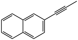 Naphthalene, 2-(1-propyn-1-yl)- 구조식 이미지