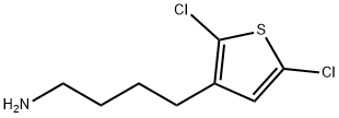 4-(2,5-dichlorothiophen-3-yl)butan-1-amine 구조식 이미지