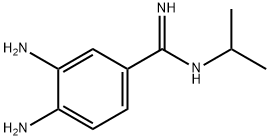 Benzenecarboximidamide, 3,4-diamino-N-(1-methylethyl)- Structure