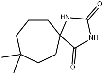 8,8-Dimethyl-1,3-diazaspiro[4.6]undecane-2,4-dione 구조식 이미지