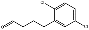 Benzenebutanal, 2,5-dichloro- Structure