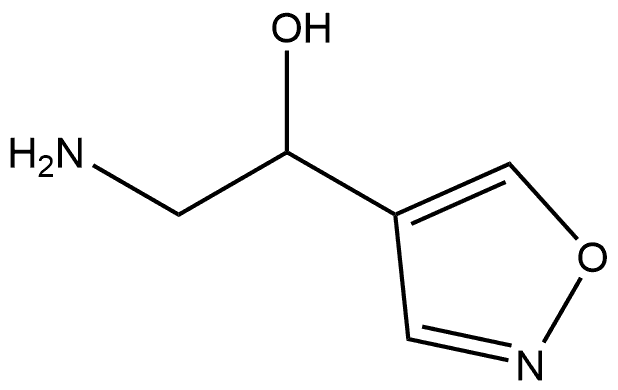 2-amino-1-(isoxazol-4-yl)ethan-1-ol Structure