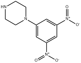 Piperazine, 1-(3,5-dinitrophenyl)- Structure