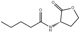 N-Pentanoyl-L-homoserine lactone Structure