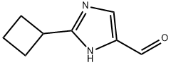 2-cyclobutyl-1H-imidazole-5-carbaldehyde Structure