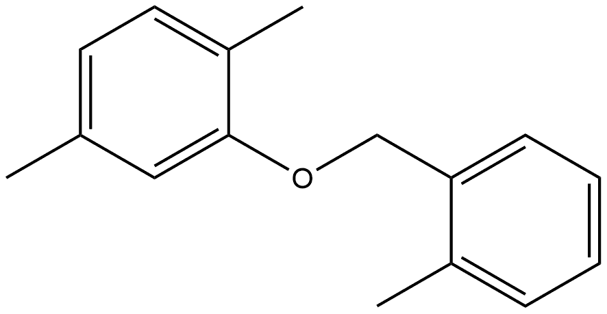 1,4-Dimethyl-2-[(2-methylphenyl)methoxy]benzene Structure