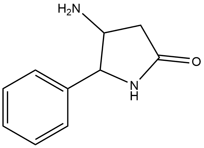 4-amino-5-phenylpyrrolidin-2-one 구조식 이미지