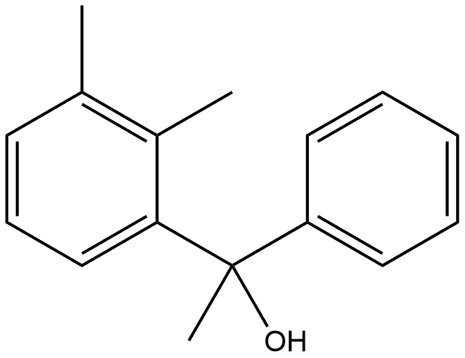 α,2,3-Trimethyl-α-phenylbenzenemethanol Structure