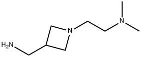 3-Azetidinemethanamine, 1-[2-(dimethylamino)ethyl]- Structure