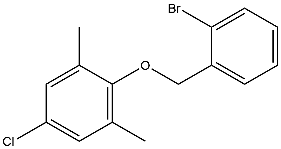 2-[(2-Bromophenyl)methoxy]-5-chloro-1,3-dimethylbenzene Structure