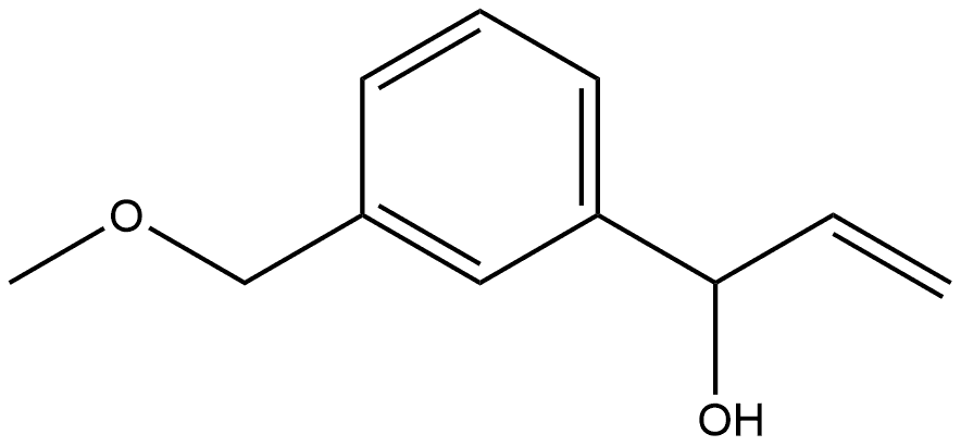 α-Ethenyl-3-(methoxymethyl)benzenemethanol Structure