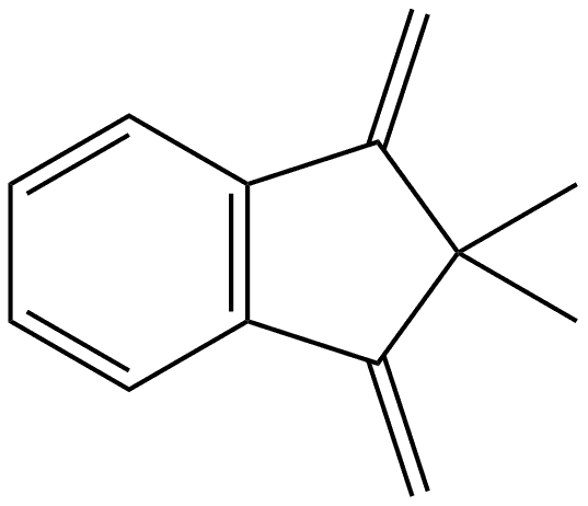 2,2-dimethyl-1,3-dimethylene-2,3-dihydro-1h-indene Structure