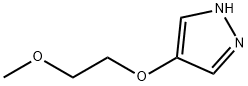 1H-Pyrazole, 4-(2-methoxyethoxy)- Structure