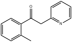 Ethanone, 1-(2-methylphenyl)-2-(2-pyridinyl)- Structure