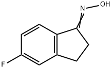 1H-Inden-1-one, 5-fluoro-2,3-dihydro-, oxime Structure