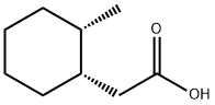 Cyclohexaneacetic acid, 2-methyl-, cis- (9CI) Structure