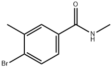 N-Methyl-4-bromo-3-methylbenzamide Structure