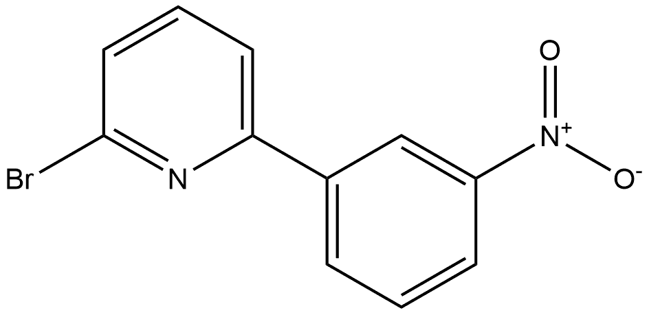 2-bromo-6-(3-nitrophenyl)pyridine Structure