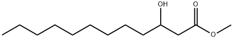 Methyl 3-hydroxydodecanoate Structure