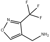 4-Isoxazolemethanamine, 3-(trifluoromethyl)- Structure