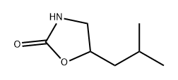 2-Oxazolidinone, 5-(2-methylpropyl)- Structure