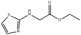 Glycine, N-2-thiazolyl-, ethyl ester Structure