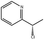 Pyridine, 2-[(1S)-1-chloroethyl]- Structure