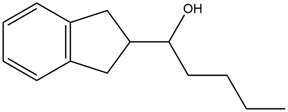 α-Butyl-2,3-dihydro-1H-indene-2-methanol Structure