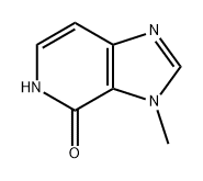 4H-Imidazo[4,5-c]pyridin-4-one, 3,5-dihydro-3-methyl- Structure