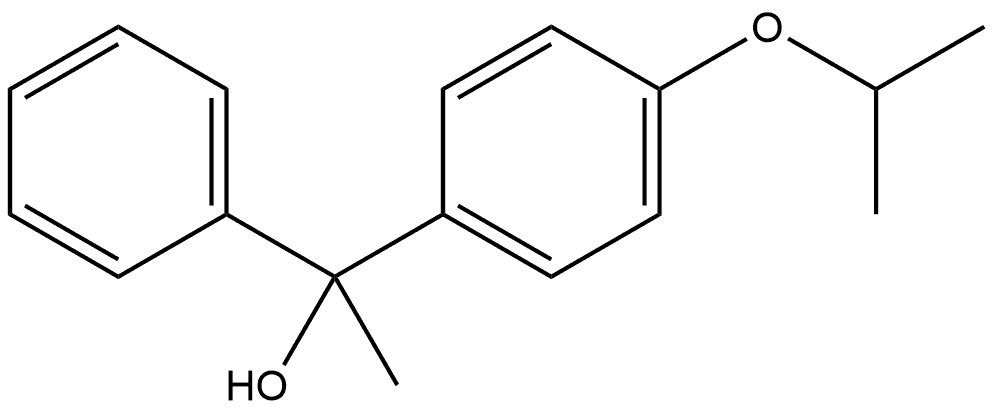 α-Methyl-4-(1-methylethoxy)-α-phenylbenzenemethanol Structure