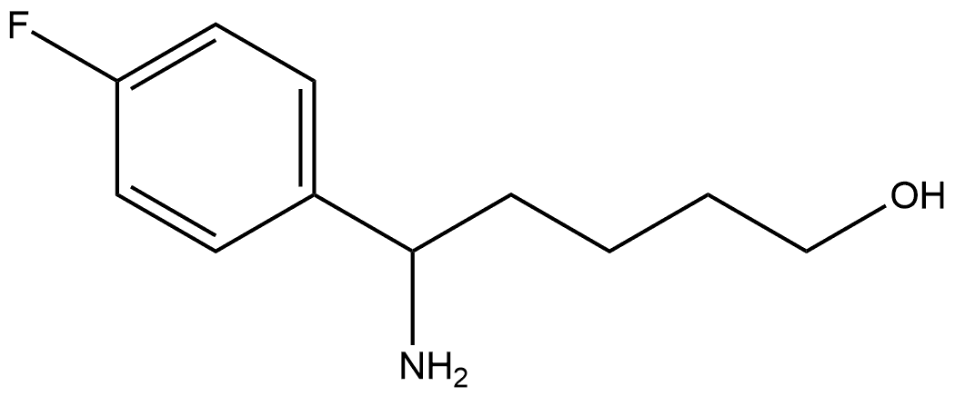 4-Amino-4-(4-fluorophenyl)butan-1-ol Structure