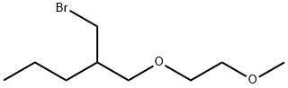 Pentane, 1-bromo-2-[(2-methoxyethoxy)methyl]- Structure